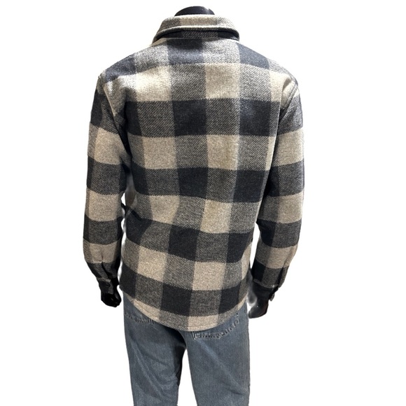 Banana Republic Men's Heritage Shirt Jacket - Blue Plaid, Size S - Picture 4 of 4